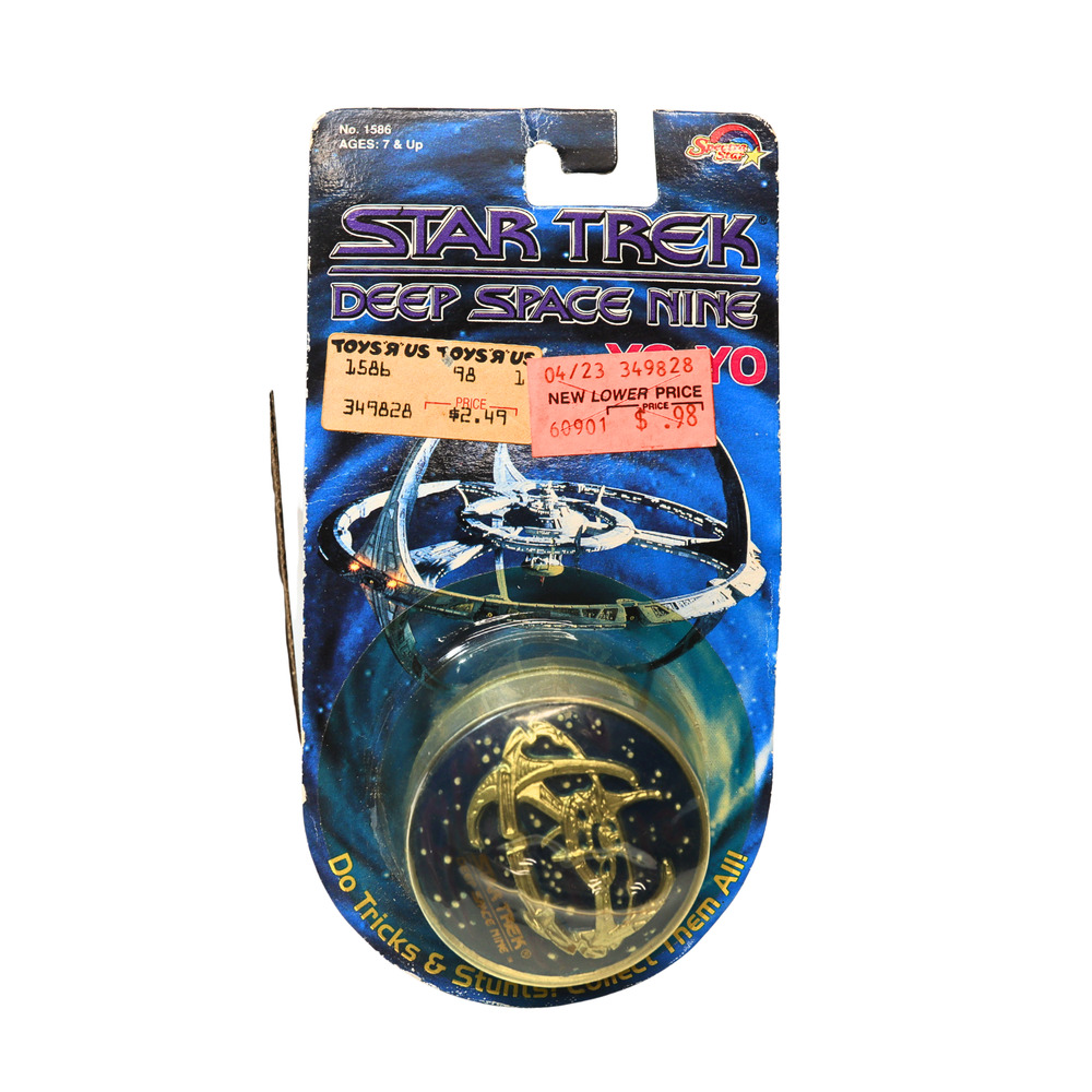 1993 Star Trek Deep Space Nine Yo-Yo Spectra Star Paramount Pictures On Card